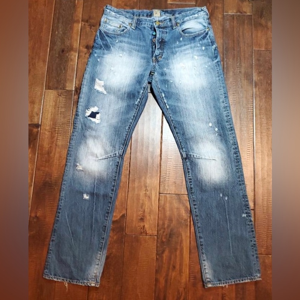 PRPS Mens Barracuda Vintage Denim Jeans Size 33